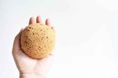 Lezzetli ve lezzetli bir Kore Mochi ekmeği ya da Japon Susam Mochi çöreği, fırın, fast food, abur cubur, aperatif, kahvaltı, fırın, ev yapımı, diyet yemeği