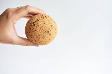 Lezzetli ve lezzetli bir Kore Mochi ekmeği ya da Japon Susam Mochi çöreği, fırın, fast food, abur cubur, aperatif, kahvaltı, fırın, ev yapımı, diyet yemeği