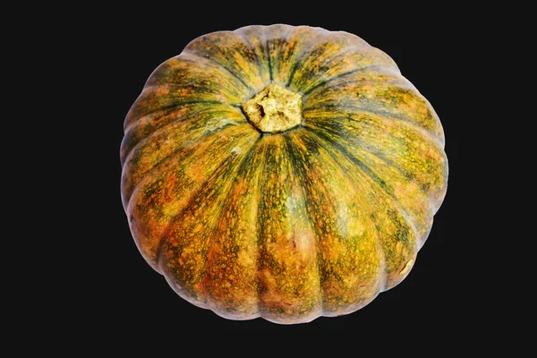 Balkabağı, izole edilmiş siyah arka plan, kırpma yolu olmayan Cadılar Bayramı balkabağı, sonbahar arka planı, Şükran Günü balkabağı