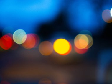 Gece lambasının soyut dairesel arka planı. Soyut arka plan kavramı. Mutlu yıllar konsepti. Noel Festivali konsepti.