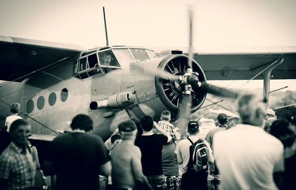 Airshow Day Planes — Stock Photo, Image