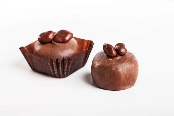 Yapımı Yunan Çikolatalı Tatlıları — Stok fotoğraf