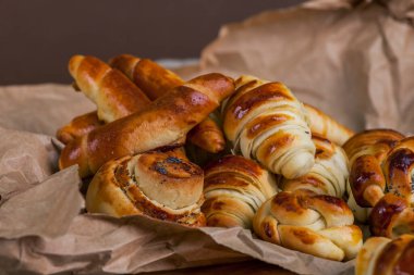 Farklı hamur işleri.