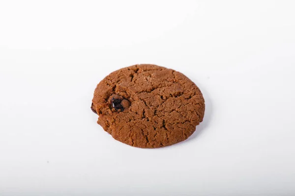 Домашнє Печиво Білому Тлі — стокове фото