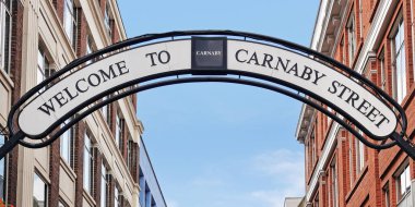 Carnaby Caddesi Tabelası, Londra, Birleşik Krallık