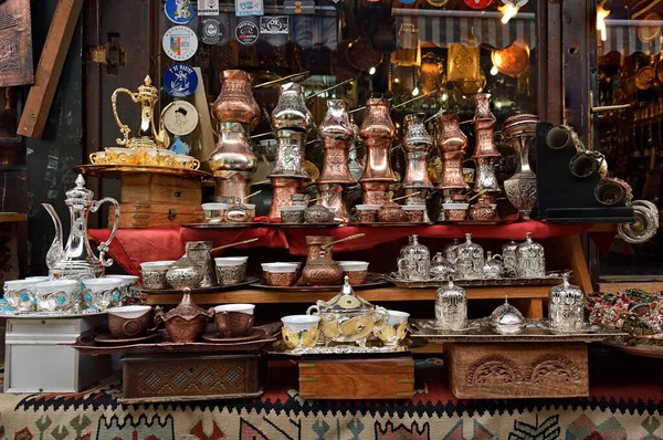 Winkel Bascarsija Sarajevo Old Bazaar Sarajevo Bosnië Herzegovina — Stockfoto