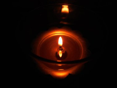 Hint kültürü geleneksel lamba 