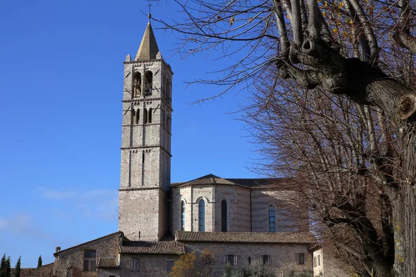Assisi Italië 2019 Straten Van Het Middeleeuwse Dorp Assisi — Stockfoto