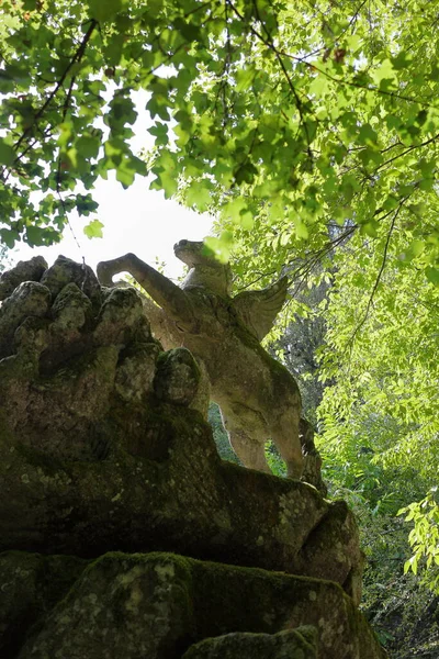 Bomarzo Italien 2017 Den Berömda Monsterparken Kommunen Bomarzo Italien — Stockfoto