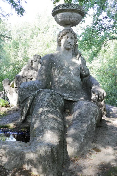 Bomarzo Italy 2017 Famous Monster Park Municipality Bomarzo Italy — стоковое фото