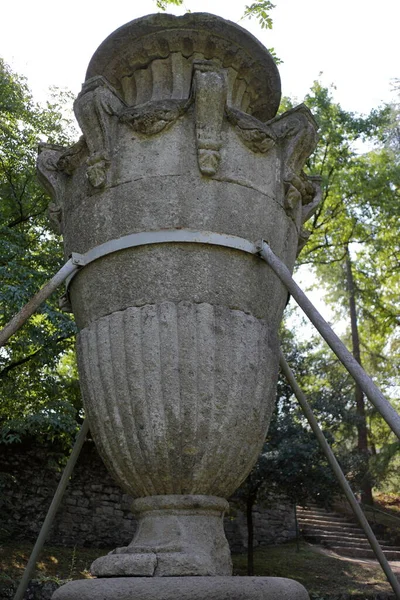 Bomarzo Italy 2017 Famous Monster Park Municipality Bomarzo Italy — стоковое фото