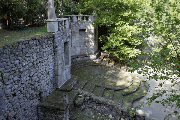 Bomarzo Italia 2017 Famoso Parque Monstruos Municipio Bomarzo Italia —  Fotos de Stock