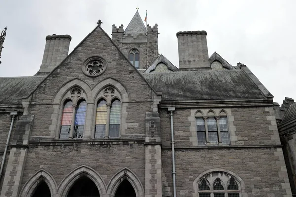 Dublin Irsko 2016 Gotické Katedrály Hlavním Městě Irska Dublin — Stock fotografie
