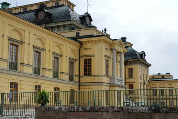 Stoccolma Svezia 2019 Interno Del Castello Drottningholm Residenza Della Famiglia — Foto Stock