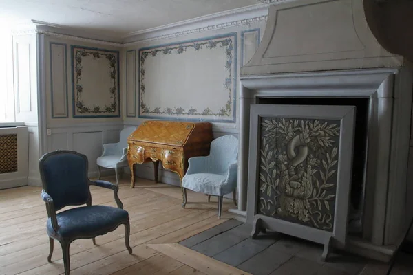 Stockholm Sweden 2019 Exterior Drottningholm Castle Residence Swedish Royal Family — стоковое фото