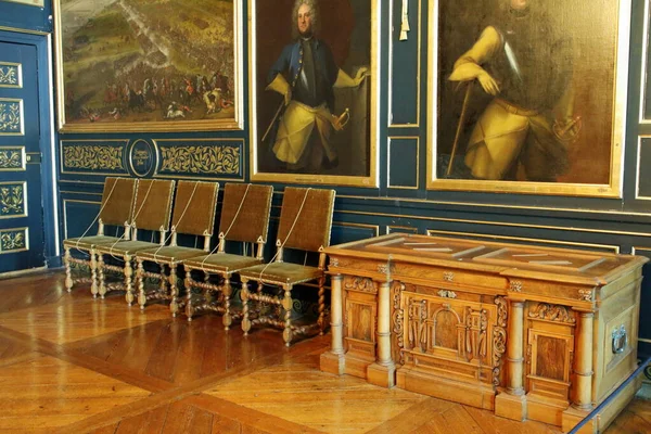 สตอกโฮล เดน 2019 างนอกปราสาท Drottningholm อาศ ยของราชวงศ เดน — ภาพถ่ายสต็อก