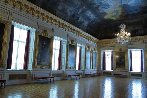 Stockholm Sweden 2019 Exterior Drottningholm Castle Residence Swedish Royal Family — стоковое фото