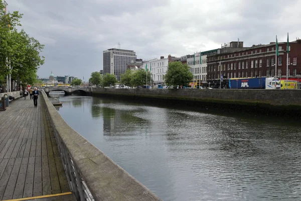 Δουβλίνο Ιρλανδία 2016 Δρόμοι Της Πόλης Του Δουβλίνου — Φωτογραφία Αρχείου