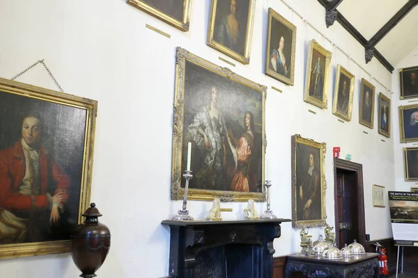 Interior Malahide Castle Dublin Ireland — Stock Photo, Image