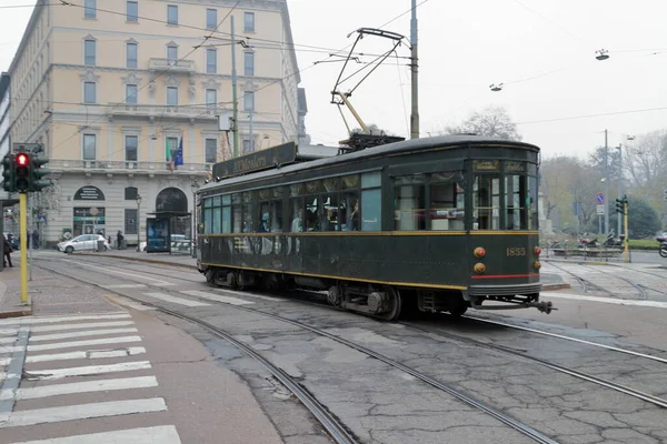 View Streets Milan Royalty Free Stock Photos