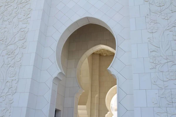 Sheik Zaied Mesquita Abu Dhabi — Fotografia de Stock