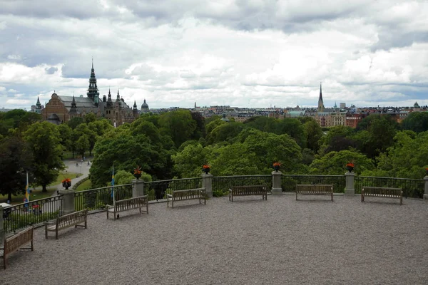 Stockholm Zweden 2019 Bezienswaardigheden Workshops Ambachtslieden Dieren Tentoongesteld Stockholm Skansen — Stockfoto