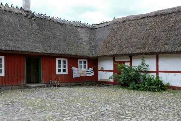 Estocolmo Suécia 2019 Atrações Oficinas Artesãos Animais Exposição Estocolmo Skansen — Fotografia de Stock