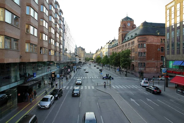 Stockholm Suède 2019 Les Rues Stockholm — Photo