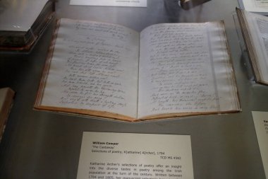 Dublin, İrlanda - 06 / 27 / 2016: Dublin 'deki Trinity College kompleksi