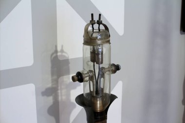 Budapeşte, Macaristan - 10 / 07 / 2020: Budapeşte Posta Müzesinin İçi 