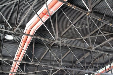 Endüstriyel yapıların metal iskeleti