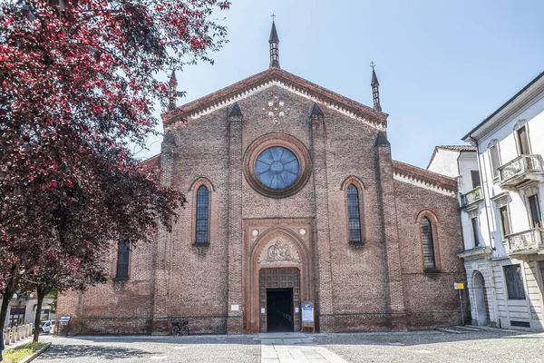 Church San Cristoforo Vigevano — Stock Photo, Image