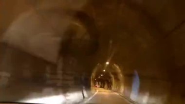 Liguria 'daki galerilerin zaman aşımı.
