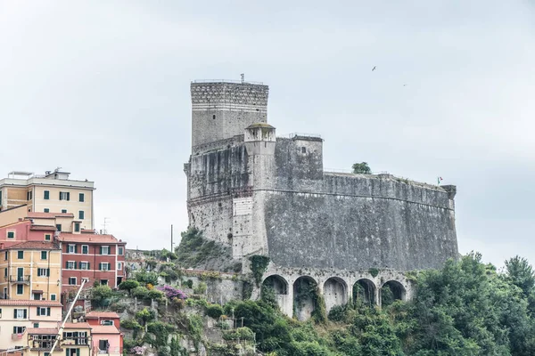 Lerici Italië 2020 Het Kasteel — Stockfoto