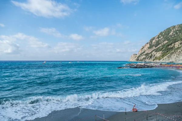 Gyönyörű Tenger Monterosso Cinque Terre — Stock Fotó