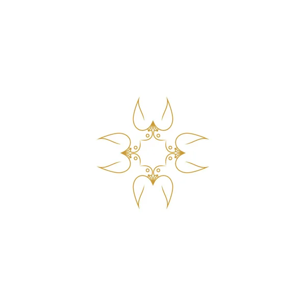 Logo Dizayn Şablonları Süs Arap Tarzında Soyut Semboller Lüks Ürünler — Stok Vektör
