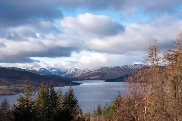 Loch Katrine Frühling Stirlingshire Schottland — Stockfoto