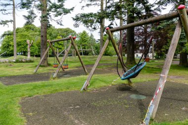 Polkemmet kır parkı çocukları oyun alanı