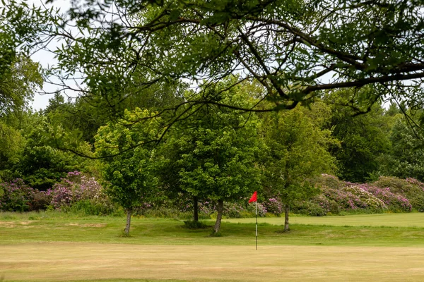 Golfplatz Landschaftspark Polkemmet — Stockfoto