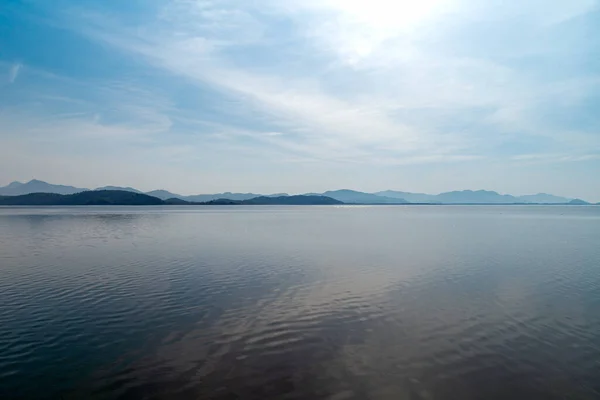 Vista Para Lago Koycegiz Turquia — Fotografia de Stock