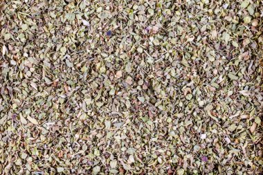 Kurutulmuş kekik. Gıda arkaplanı.