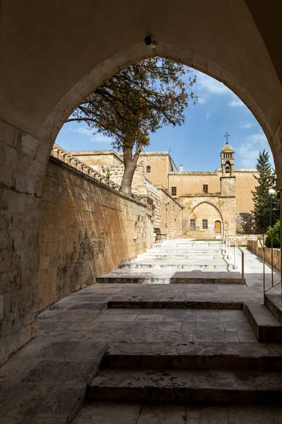 Iglesia Mor Behnam Kirklar Mardin Turquía — Foto de Stock