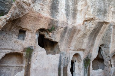 Türkiye 'nin Mardin kentindeki antik Dara kentinden görüntü.