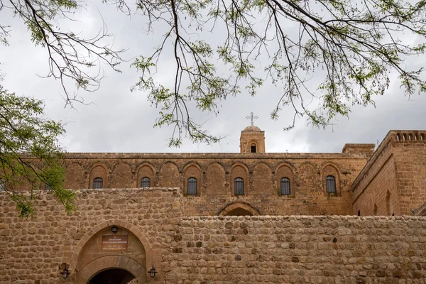 Monasterio Deyrulzafaran Mardin Turquía Monasterio Sirio Ortodoxo Mardin Turquía — Foto de Stock