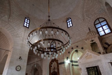 Mardin 'deki Ulu Camii (Ulu Camisi). Camiden iç görünüş.