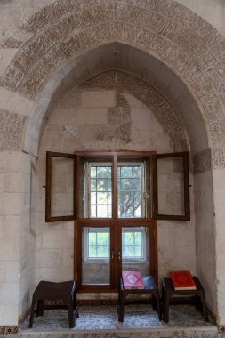 Mardin 'deki Ulu Camii (Ulu Camisi). Camiden iç görünüş.