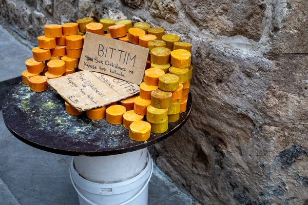 Pistacia (Bittim) and Olive Oil Soap Bar from Mardin, Turkey.