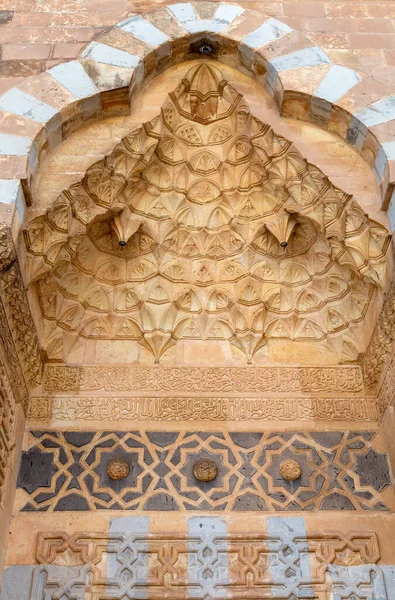 Grote Moskee Ulu Moskee Mardin Turkije Detail Van Muur Van — Stockfoto