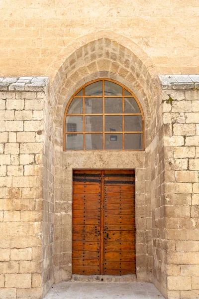 Gran Mezquita Mezquita Ulu Mardin Turquía Detalle Pared Mezquita — Foto de Stock