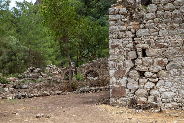 Ruinen Der Antiken Stadt Olympos Dorf Cirali Antalya Türkei — Stockfoto